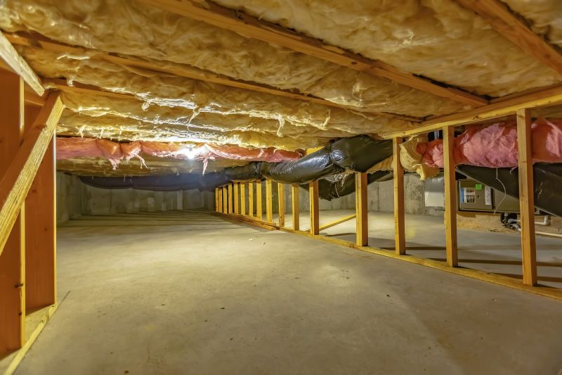 Sealed Crawlspace Interior
